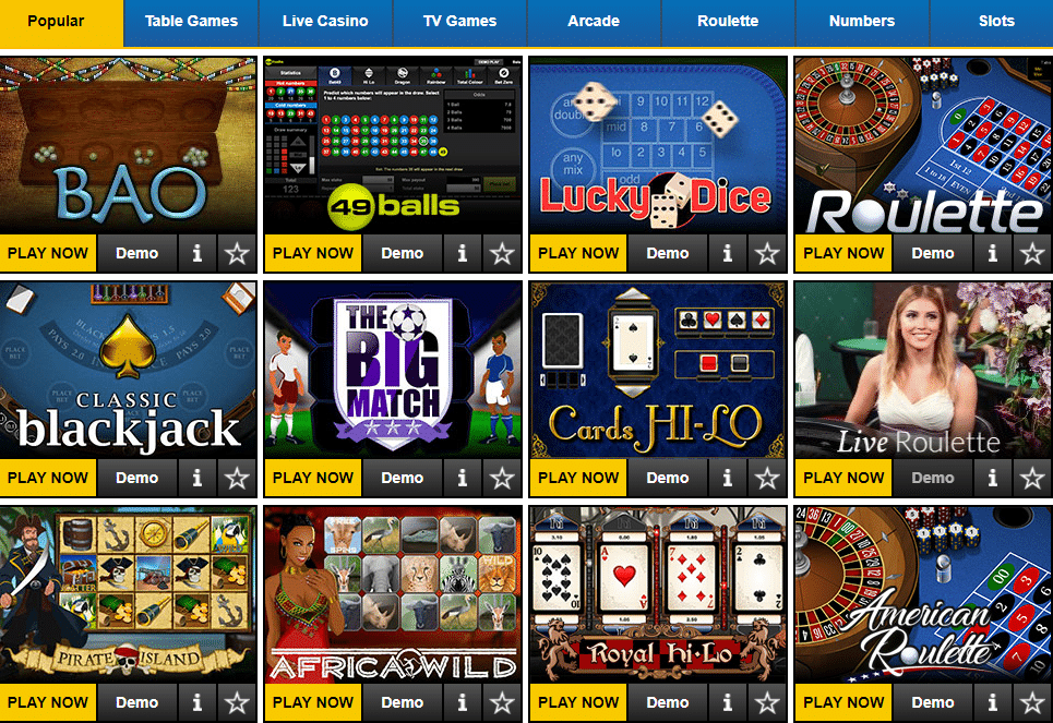 betin games