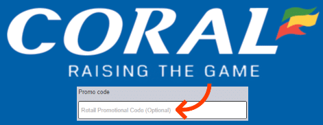 coral promo code