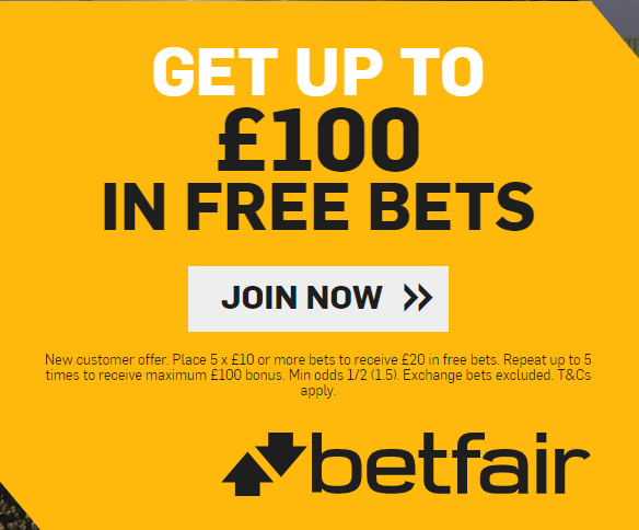 Betfair sportsbook promo code