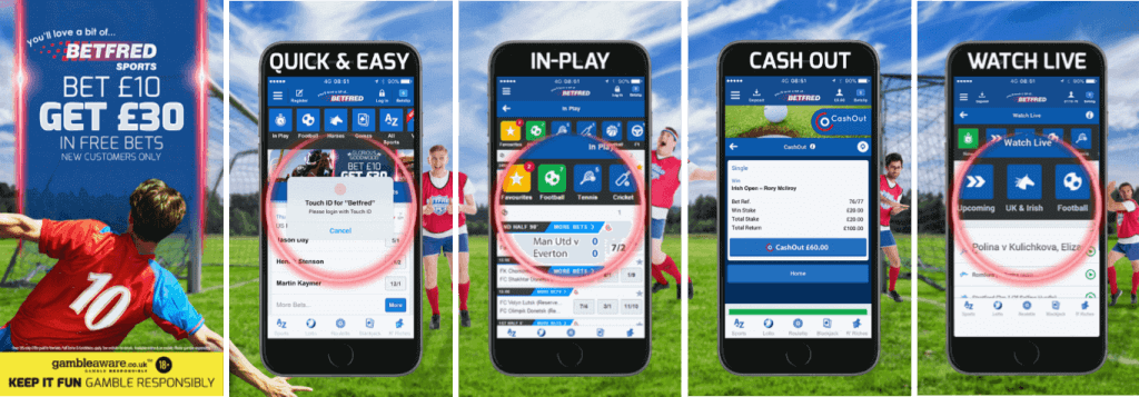 Betfred app store online