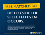 Star Sports Bet promo code: Claim up to £50 in free bet funds