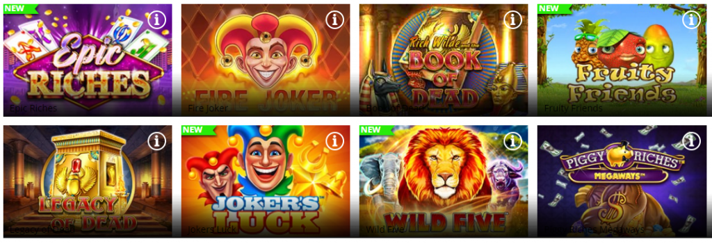 Greenplay Bonus Code for Casino games